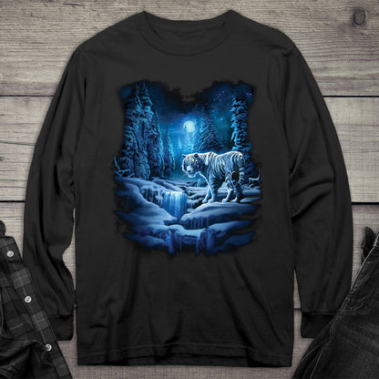 Snow Tiger Long Sleeve Tee