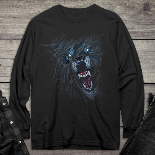 Wolf Tear Long Sleeve Tee