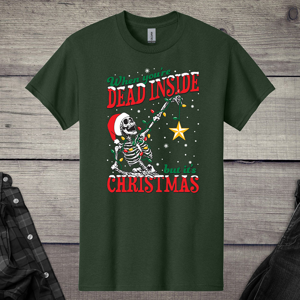 Dead Inside Christmas T-Shirt