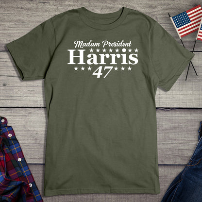 Madam President Harris 47 T-Shirt