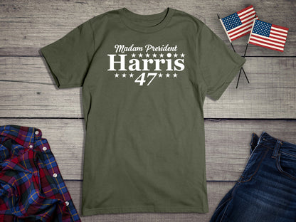 Madam President Harris 47 T-Shirt