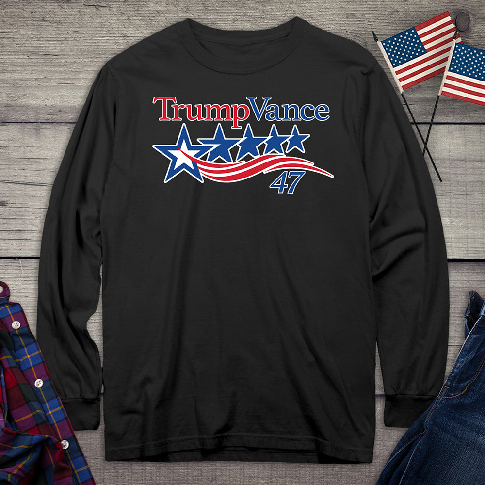 Trump Vance 47 Long Sleeve Tee