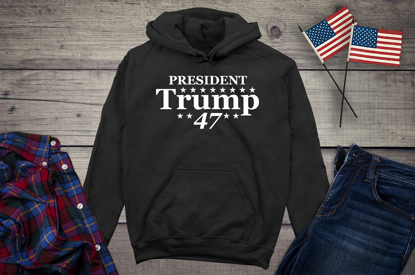 President Trump 47 Hoodie