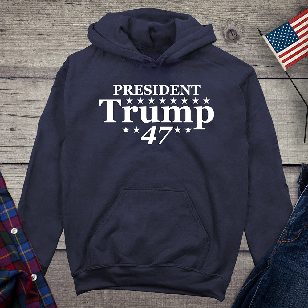 President Trump 47 Hoodie