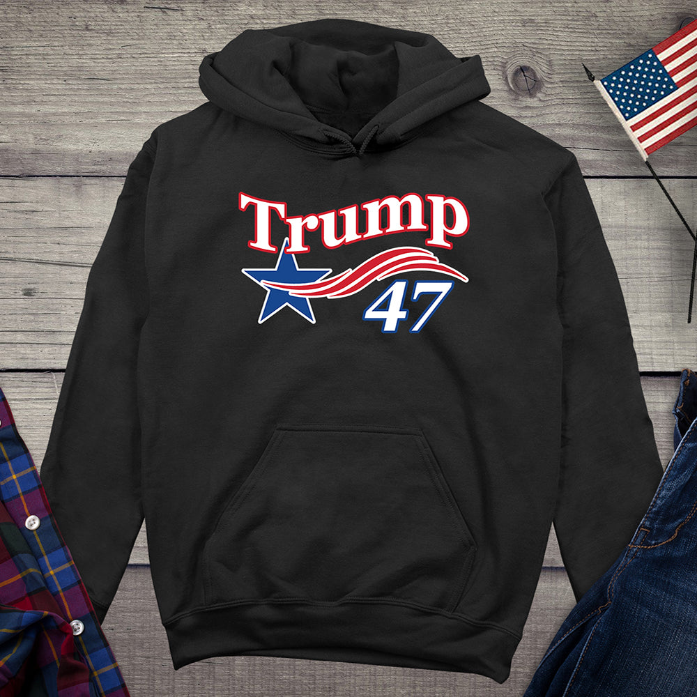 Trump Star 47 Hoodie