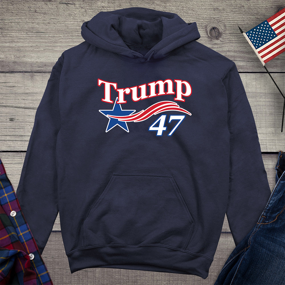 Trump Star 47 Hoodie