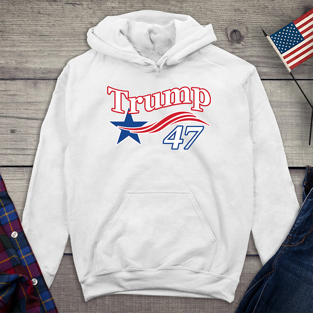 Trump Star 47 Hoodie