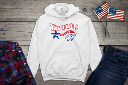 Trump Star 47 Hoodie