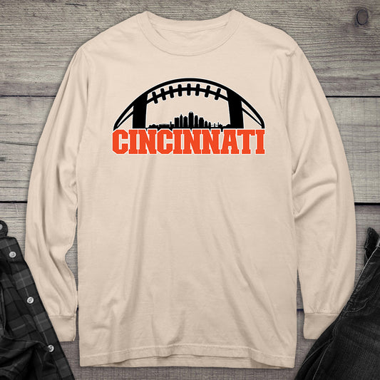 Cincinnati Skyline Long Sleeve Tee