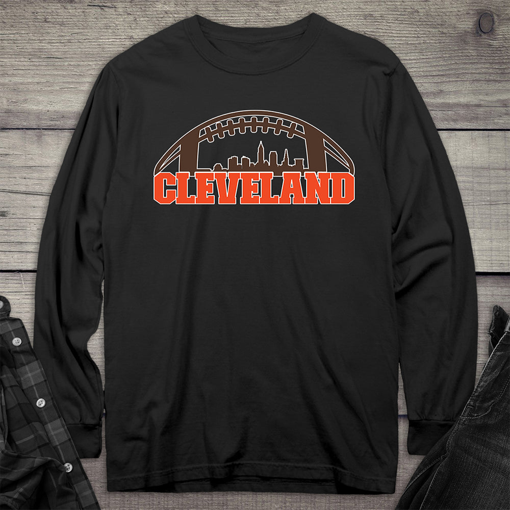 Cleveland Skyline Long Sleeve Tee