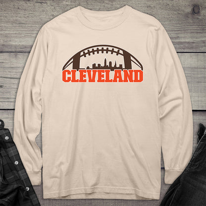 Cleveland Skyline Long Sleeve Tee