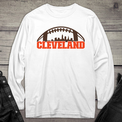 Cleveland Skyline Long Sleeve Tee