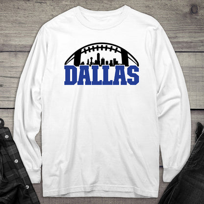 Dallas Skyline Long Sleeve Tee