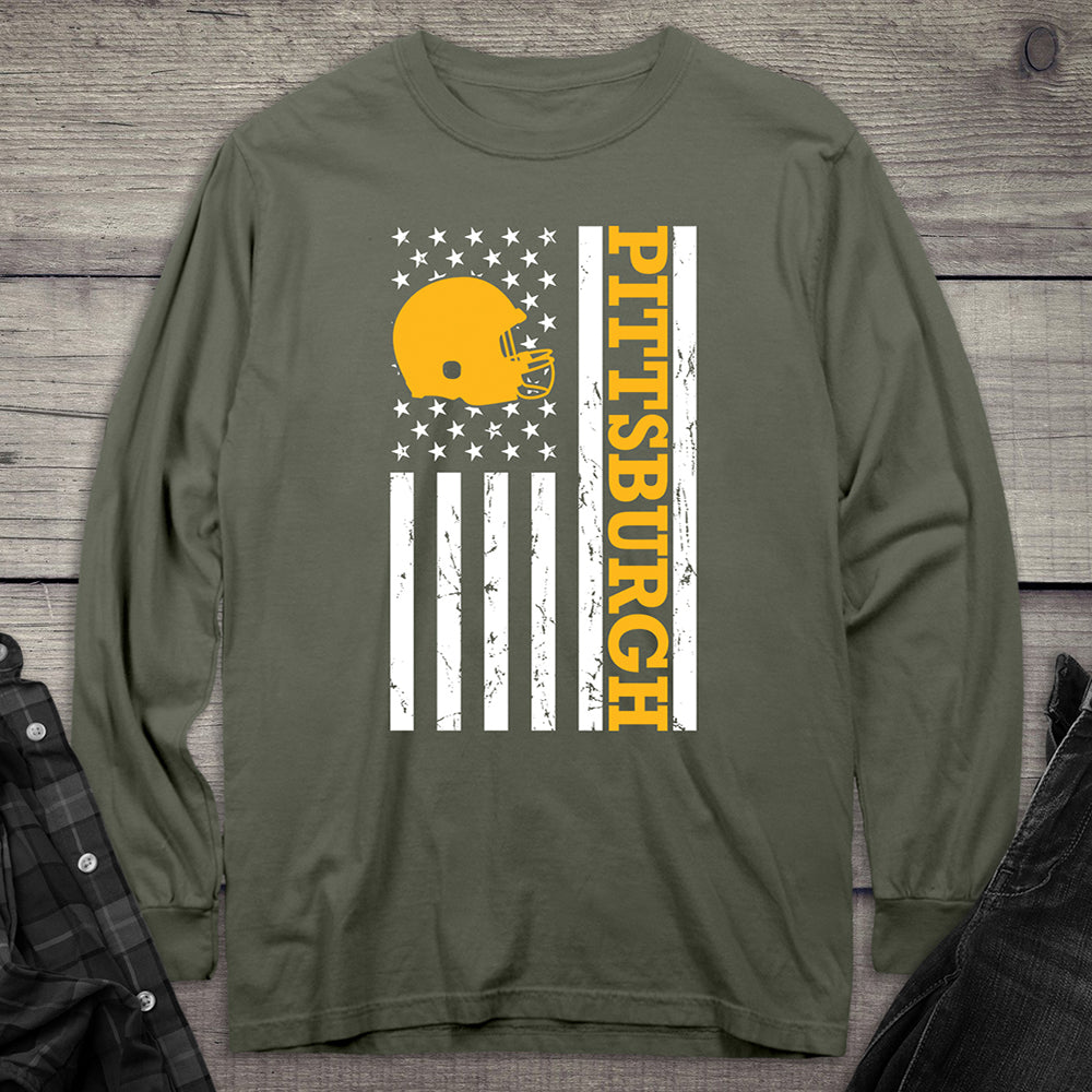 Pittsburgh Football Long Sleeve Tee