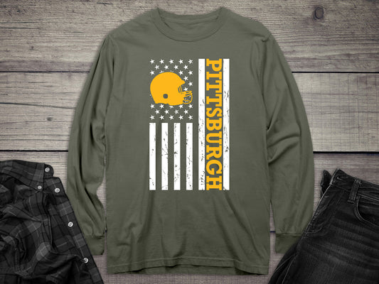 Pittsburgh Football Long Sleeve Tee