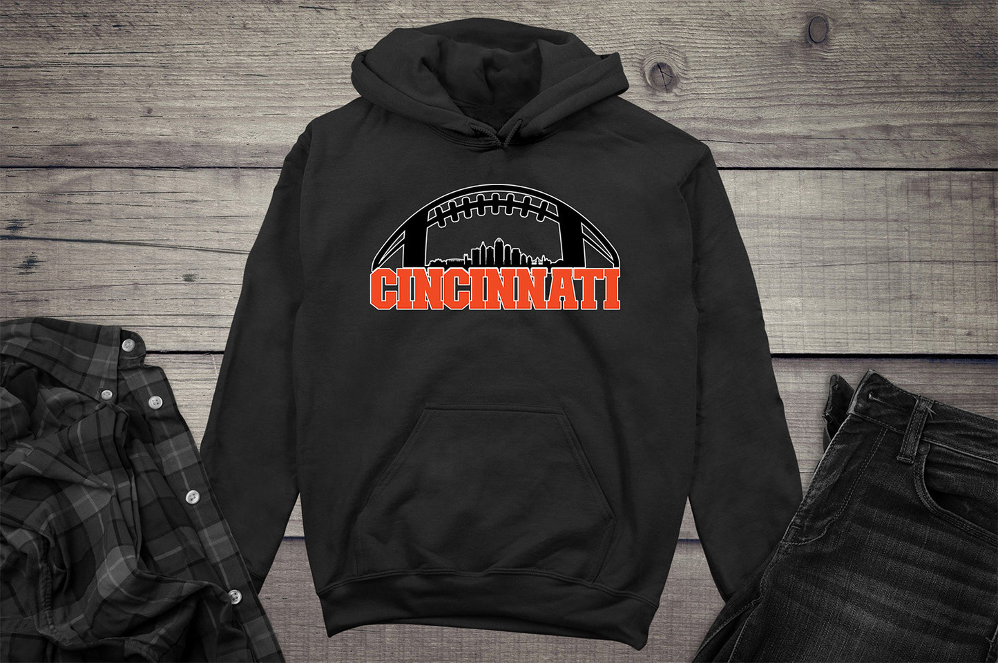 Cincinnati Skyline Hoodie