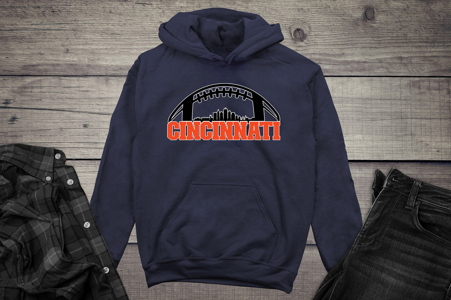 Cincinnati Skyline Hoodie