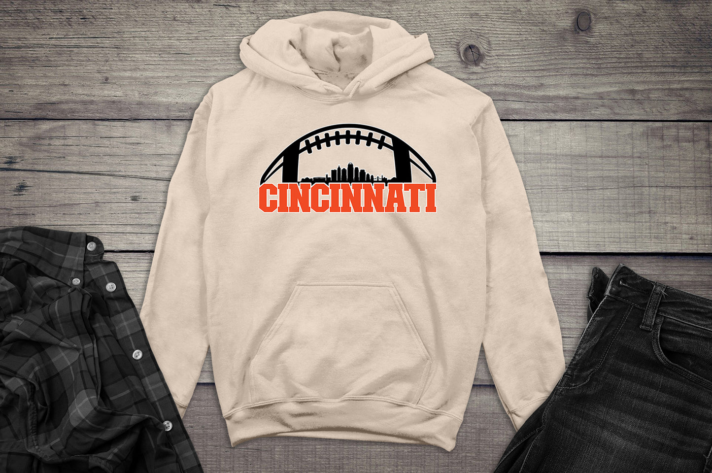 Cincinnati Skyline Hoodie