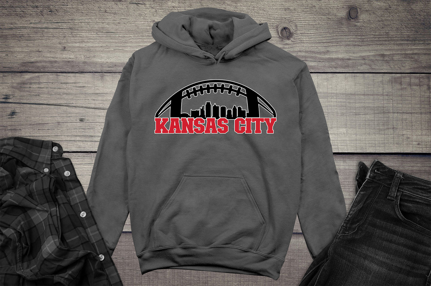 Kansas City Skyline Hoodie