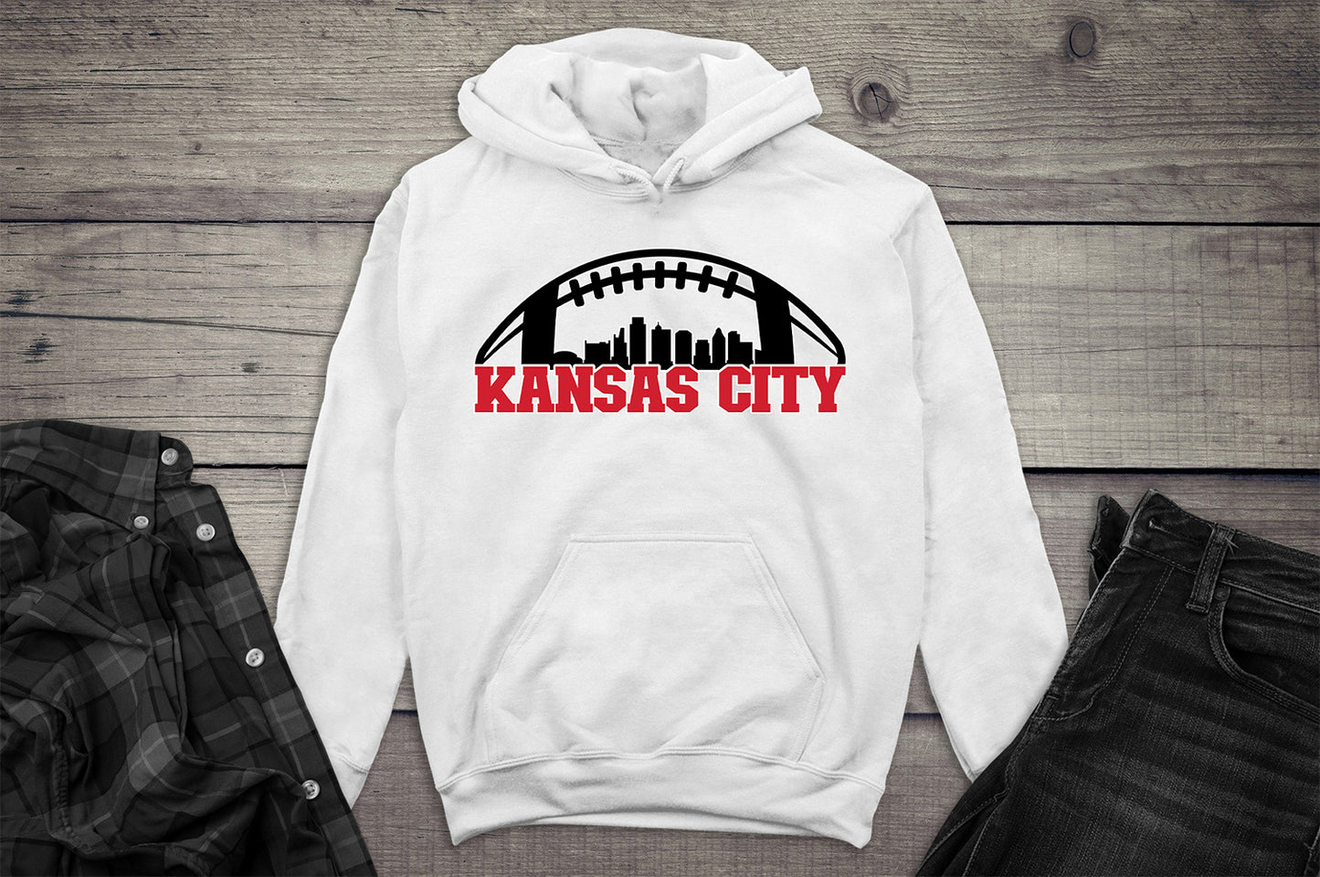 Kansas City Skyline Hoodie