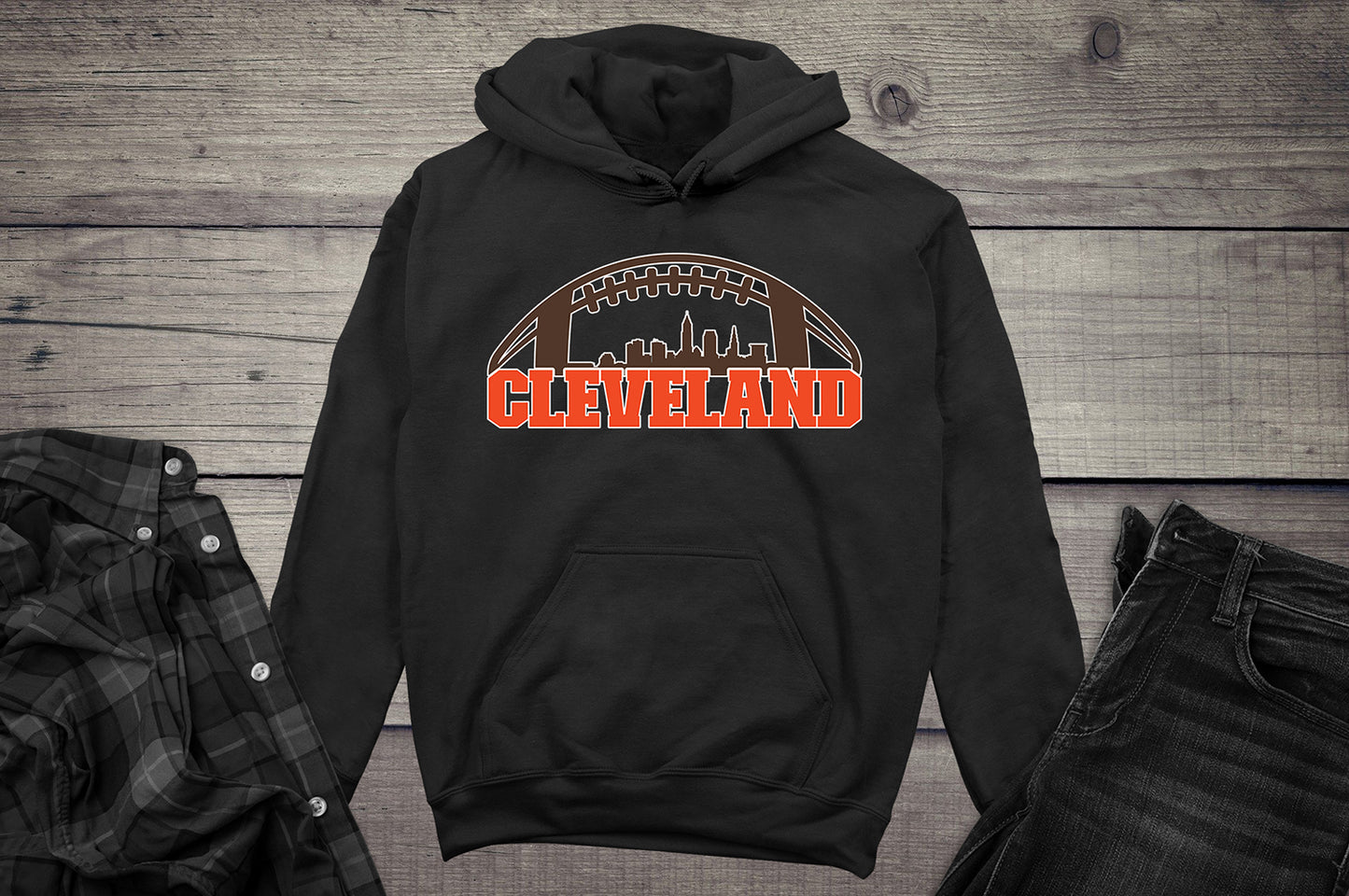 Cleveland Skyline Hoodie