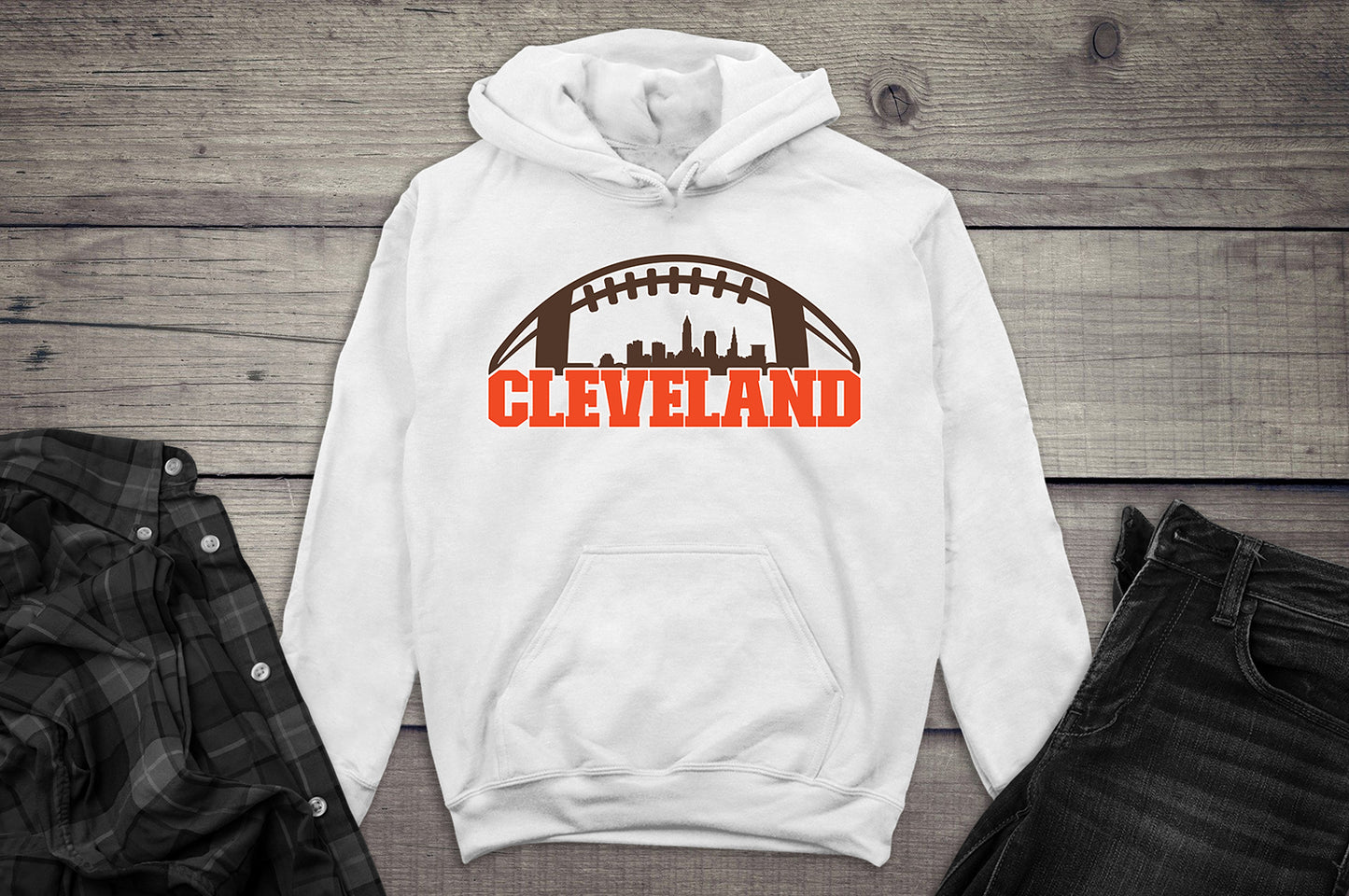 Cleveland Skyline Hoodie