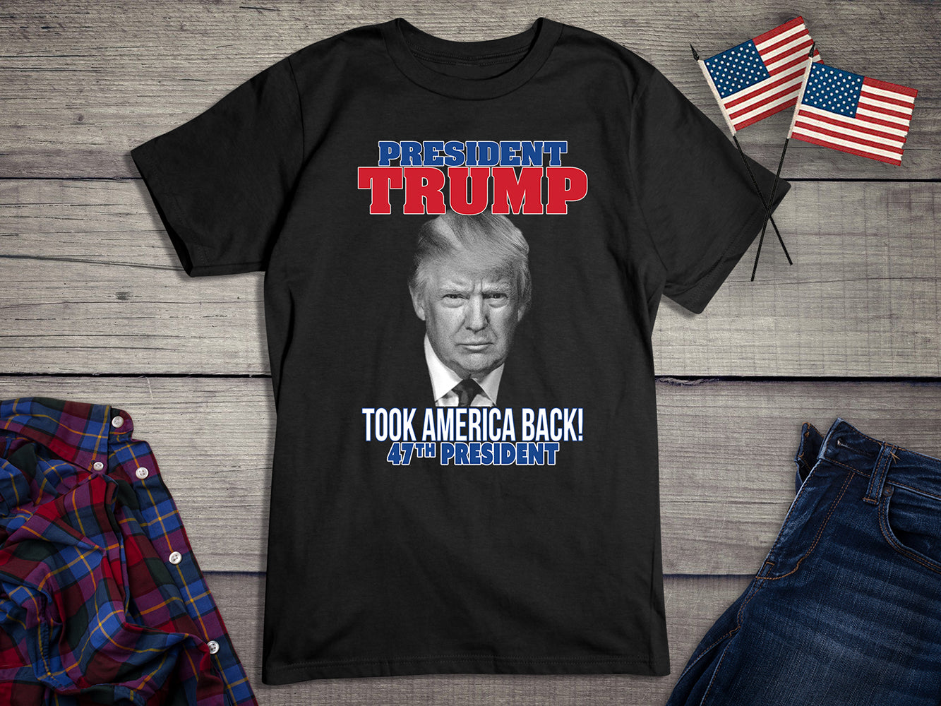 Trump Took America Back T-Shirt