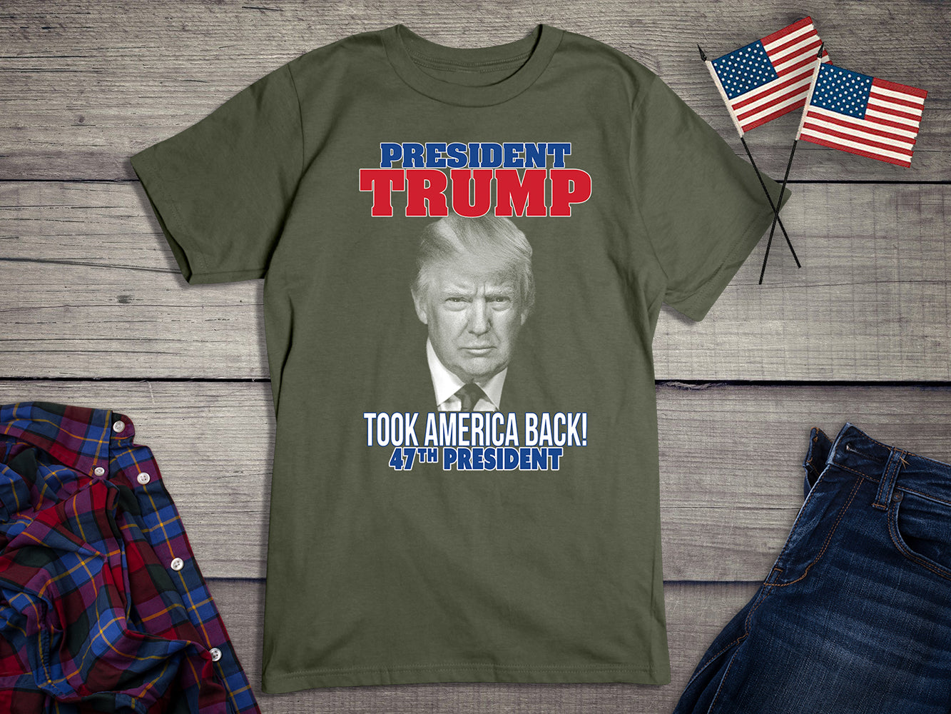 Trump Took America Back T-Shirt