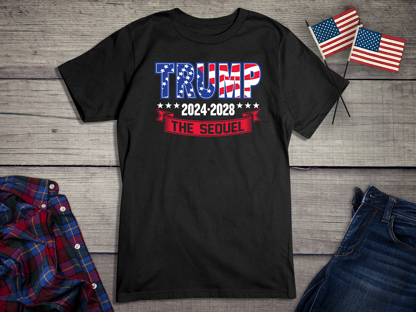 Trump 2024-2028 Sequel T-Shirt