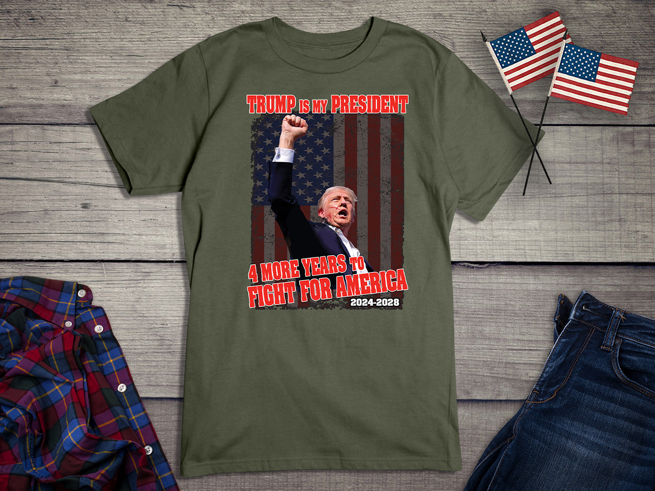 4 More Years To Fight T-Shirt