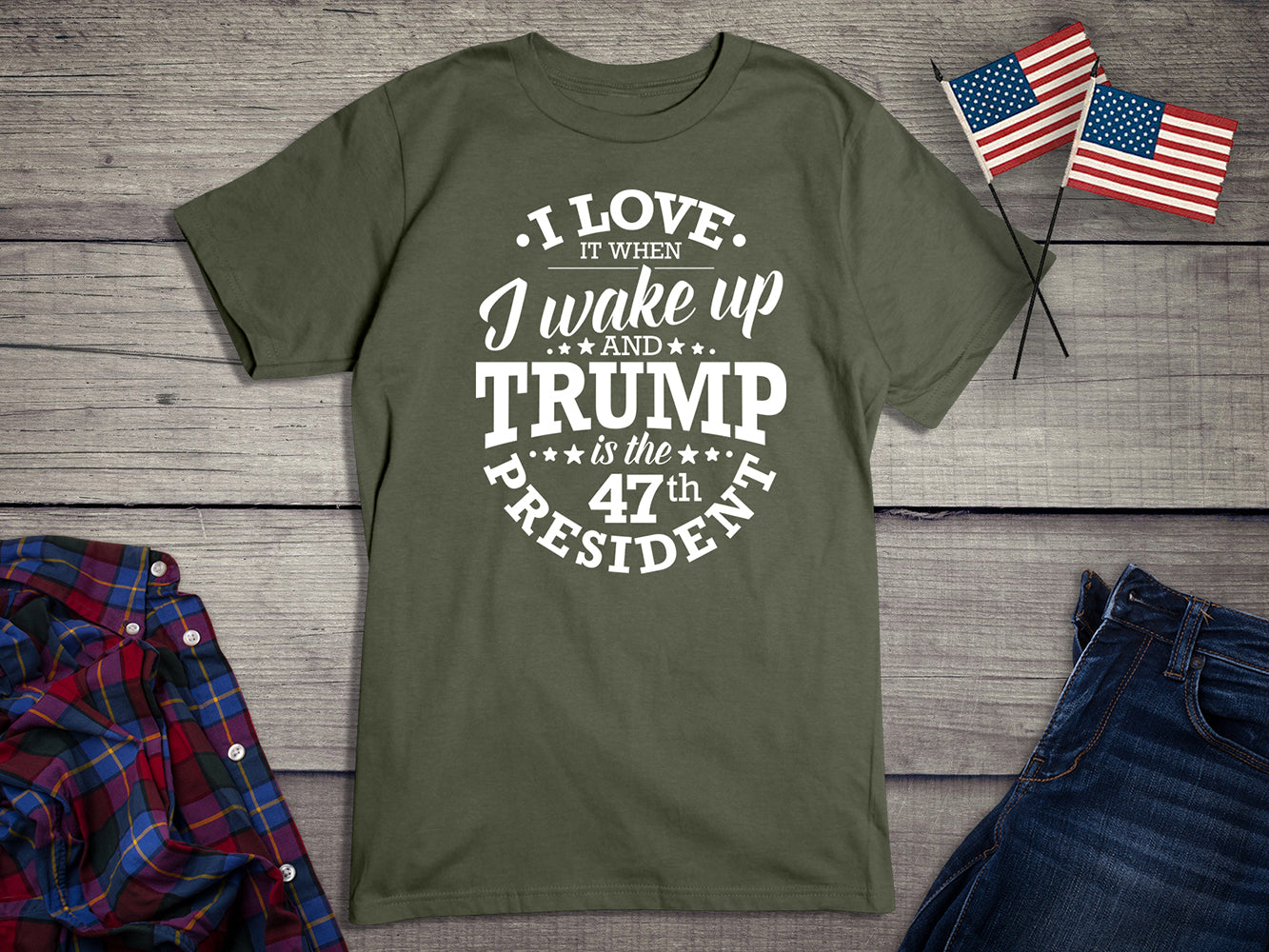 I Love When Trump T-Shirt