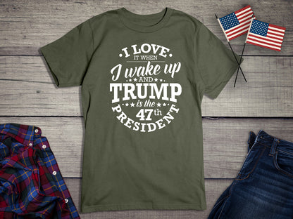 I Love When Trump T-Shirt