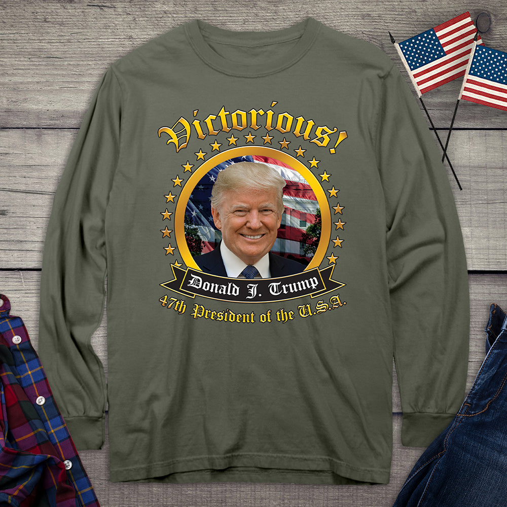 Victorious Trump Long Sleeve Tee