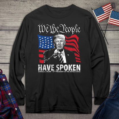 We The People Long Sleeve Tee