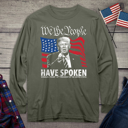 We The People Long Sleeve Tee