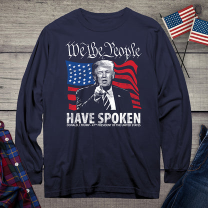 We The People Long Sleeve Tee