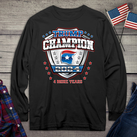 Trump Champion 2024 Long Sleeve Tee