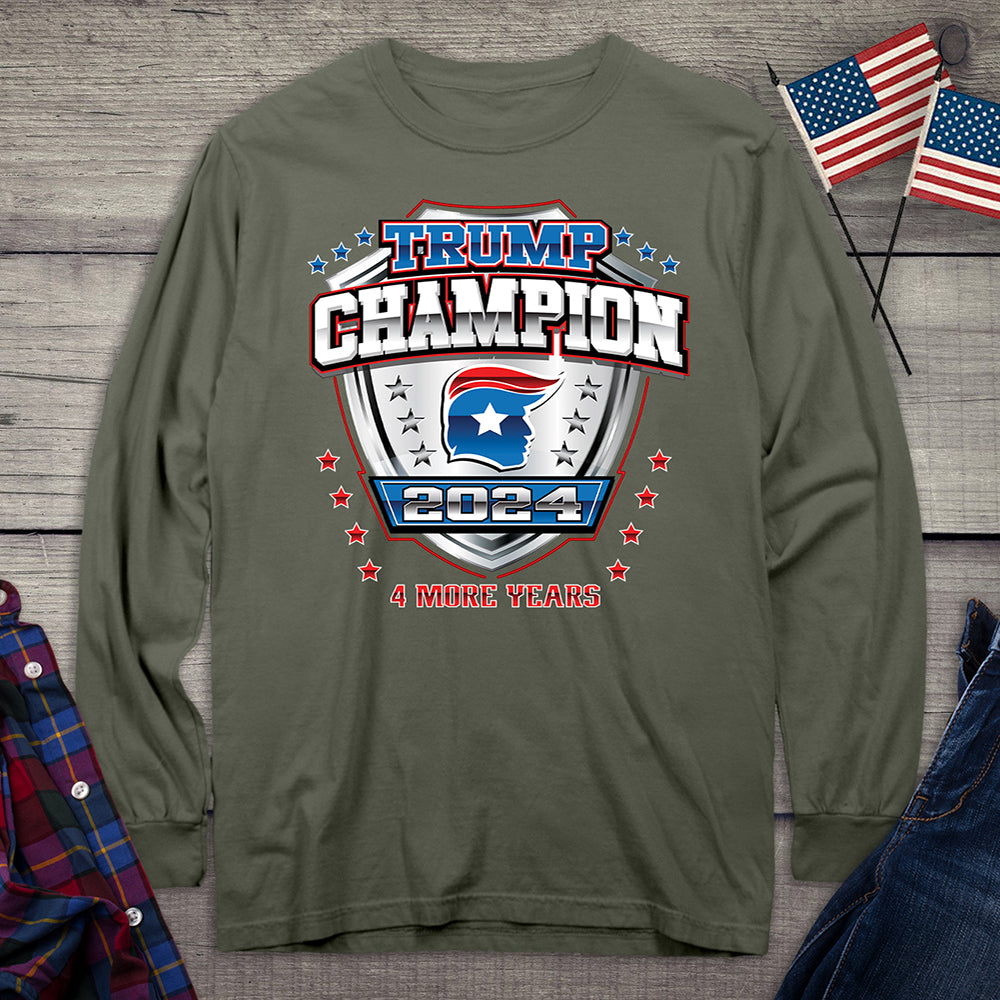 Trump Champion 2024 Long Sleeve Tee