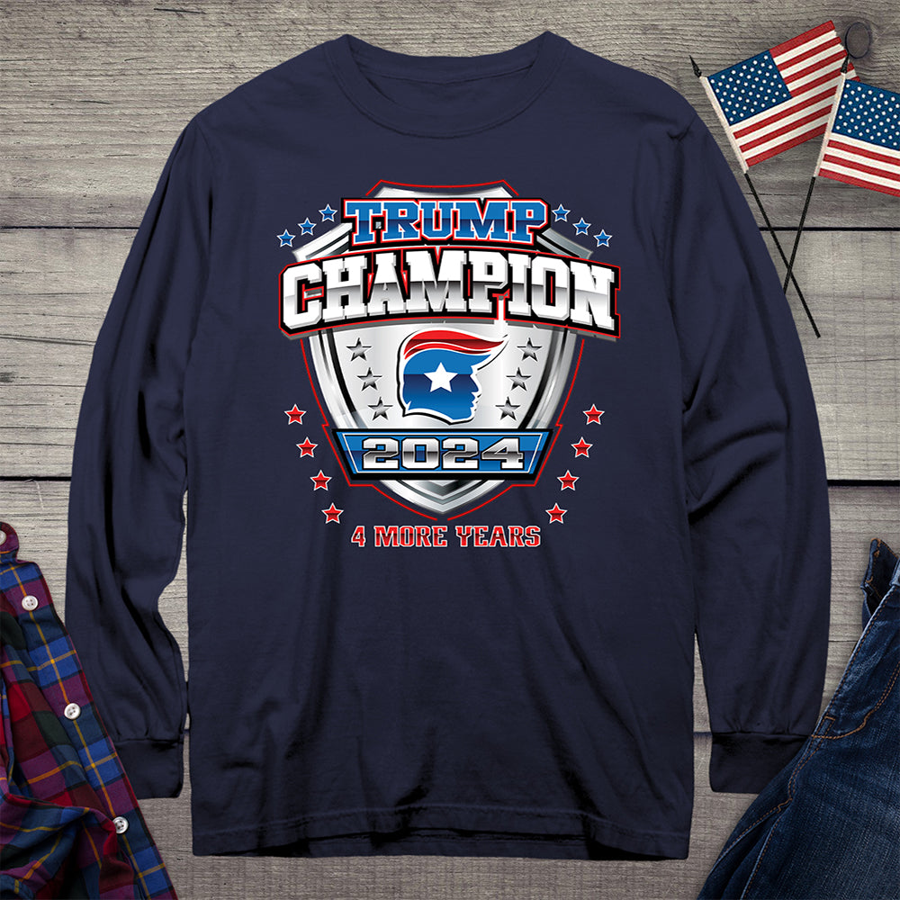 Trump Champion 2024 Long Sleeve Tee