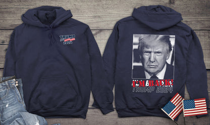 Trump 2024 I’m Back With Crest Hoodie