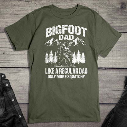 Bigfoot Dad T-Shirt