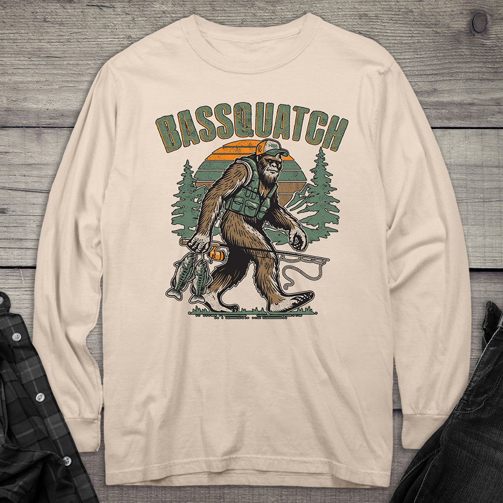 Bassquatch Long Sleeve Tee