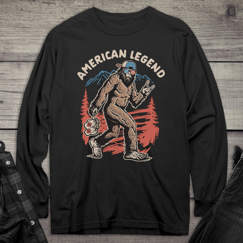 American Legend Bigfoot Long Sleeve Tee