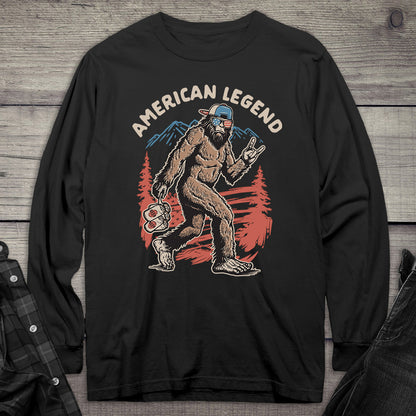 American Legend Bigfoot Long Sleeve Tee