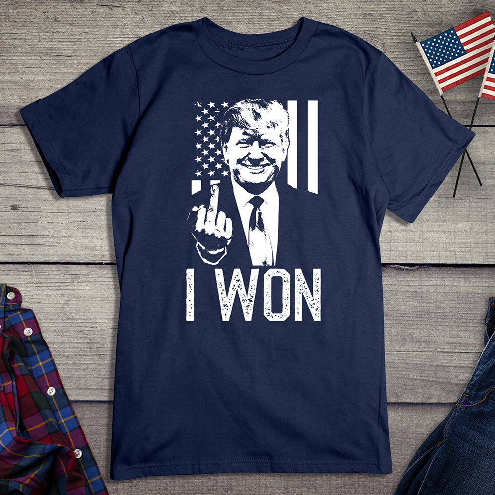 I Won Finger T-Shirt