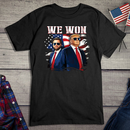 We Won Trump Vance T-Shirt