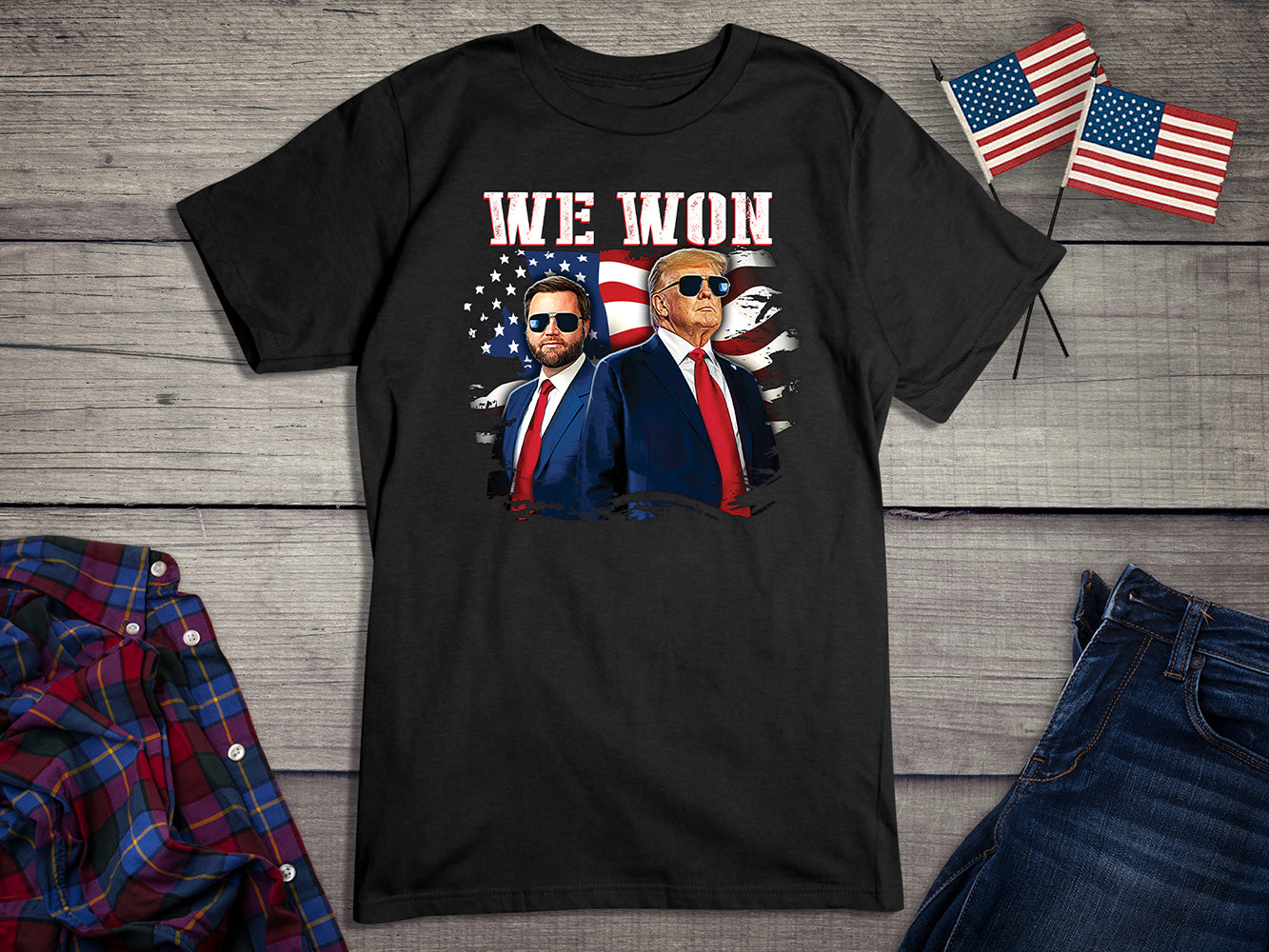 We Won Trump Vance T-Shirt