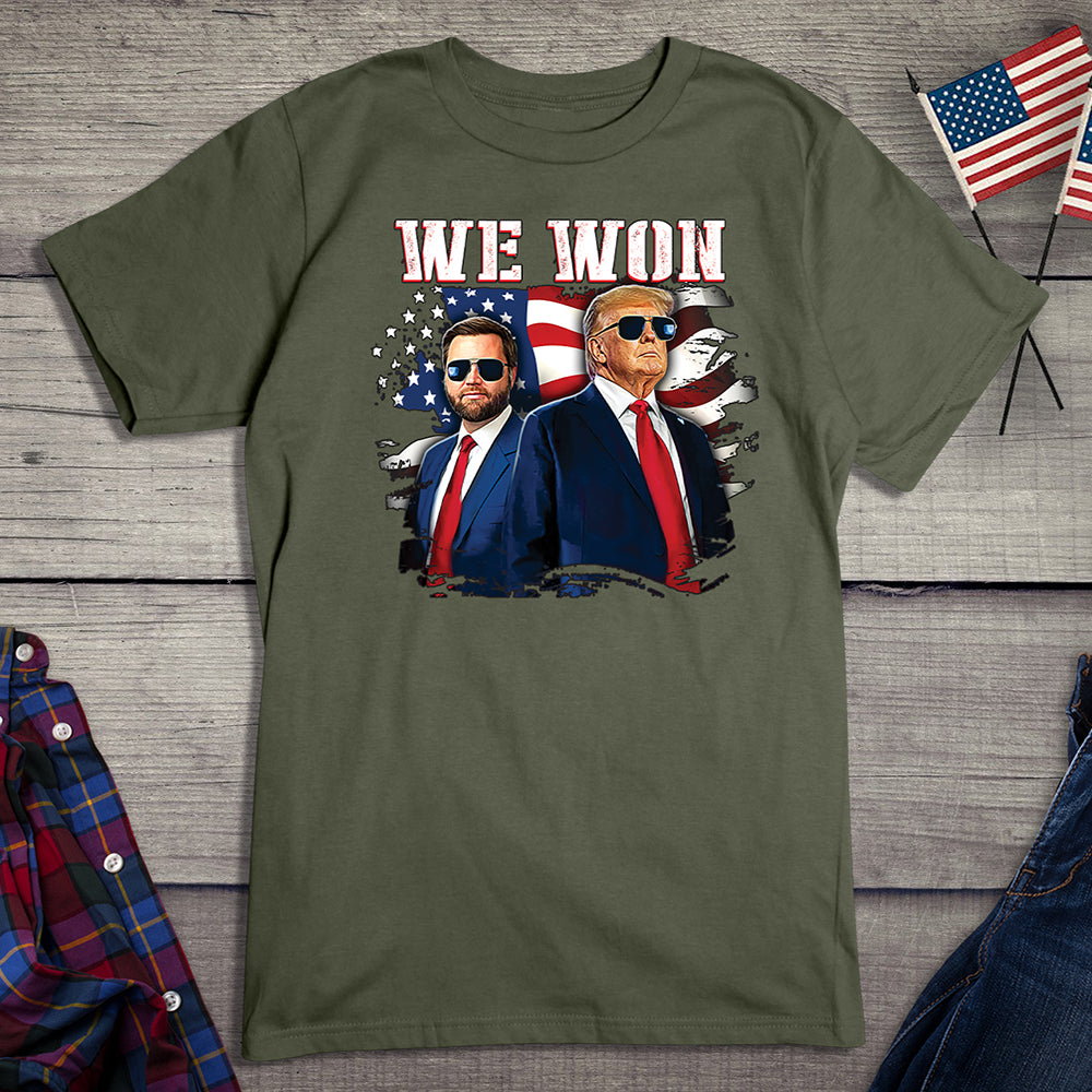 We Won Trump Vance T-Shirt