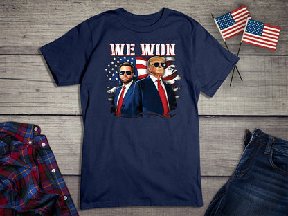 We Won Trump Vance T-Shirt