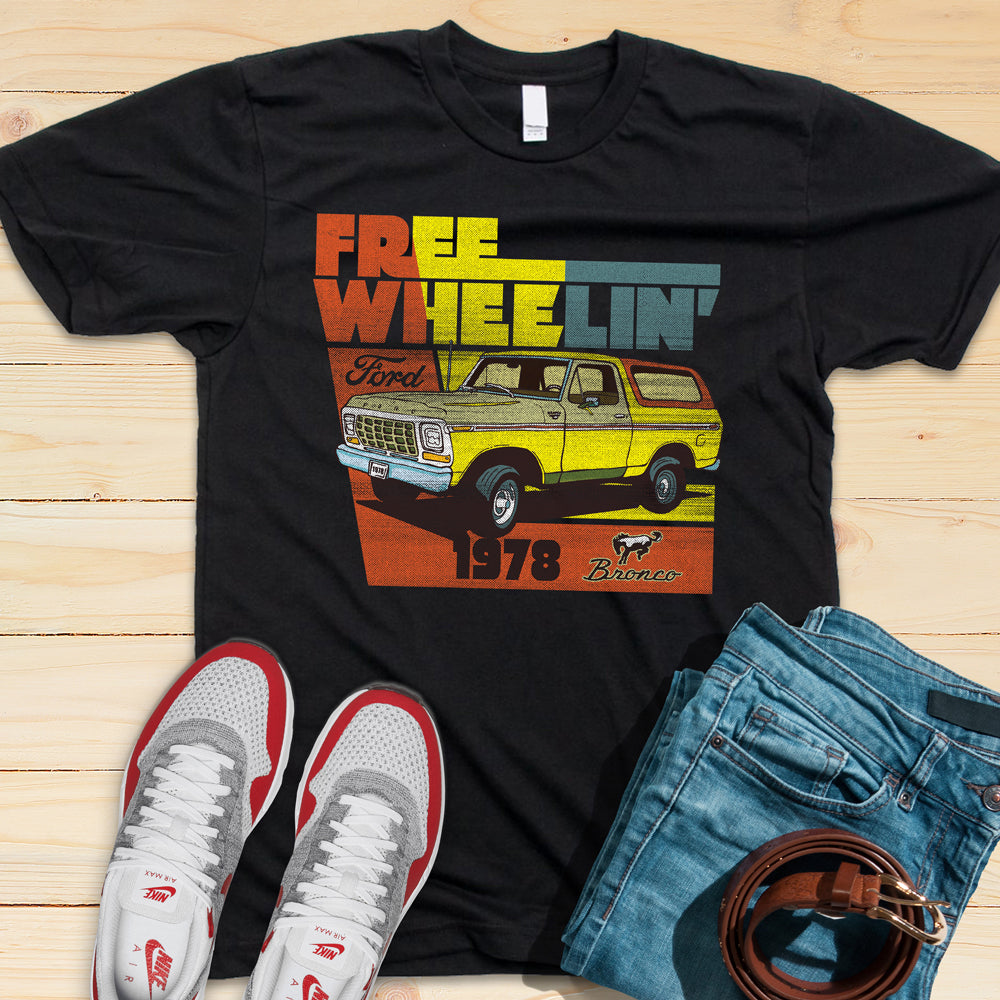 Ford T-shirt, Free Wheelin Tee